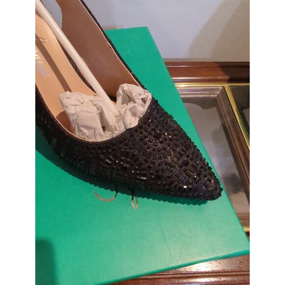 Lauren Lorraine Rachel Black Heel Size 9 NIB - Picture 3 of 5